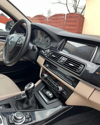 BMW Seria 5 cena 45900 przebieg: 236000, rok produkcji 2013 z Pisz małe 326